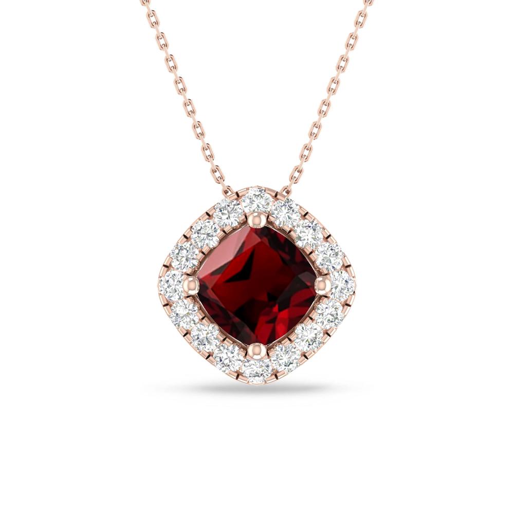 Rose Gold - Garnet