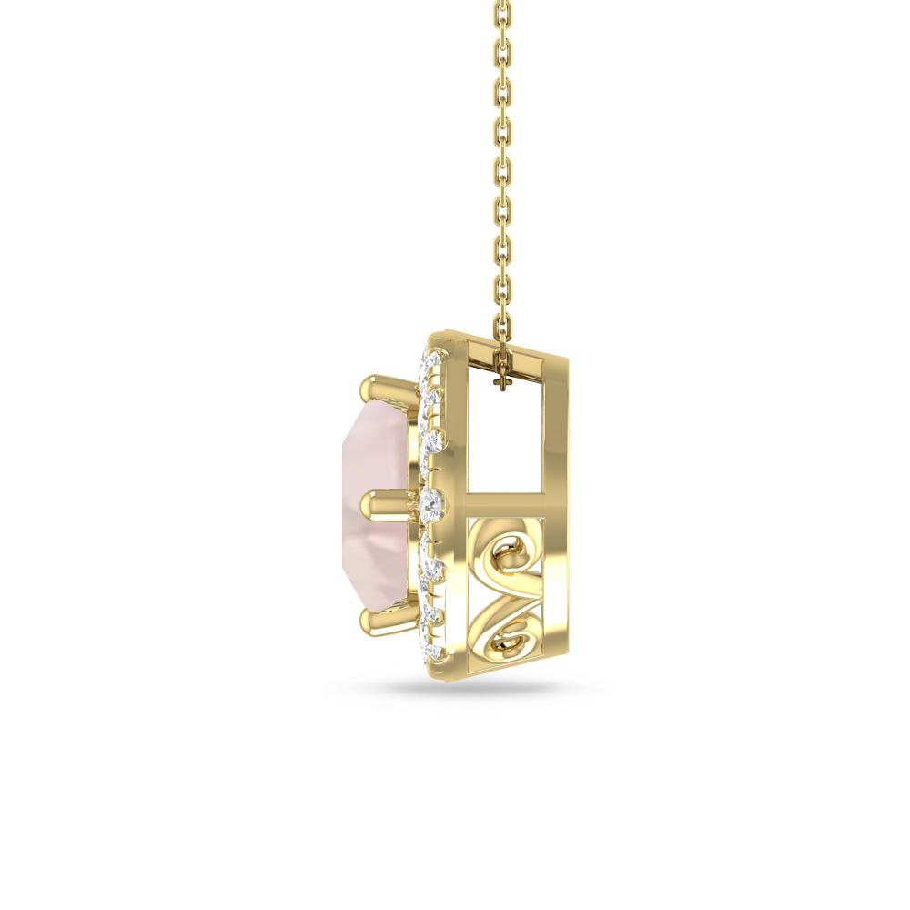 Yellow Gold - Morganite