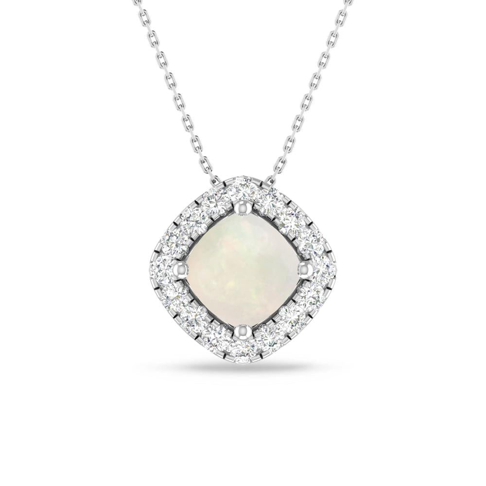 White Gold - Opal