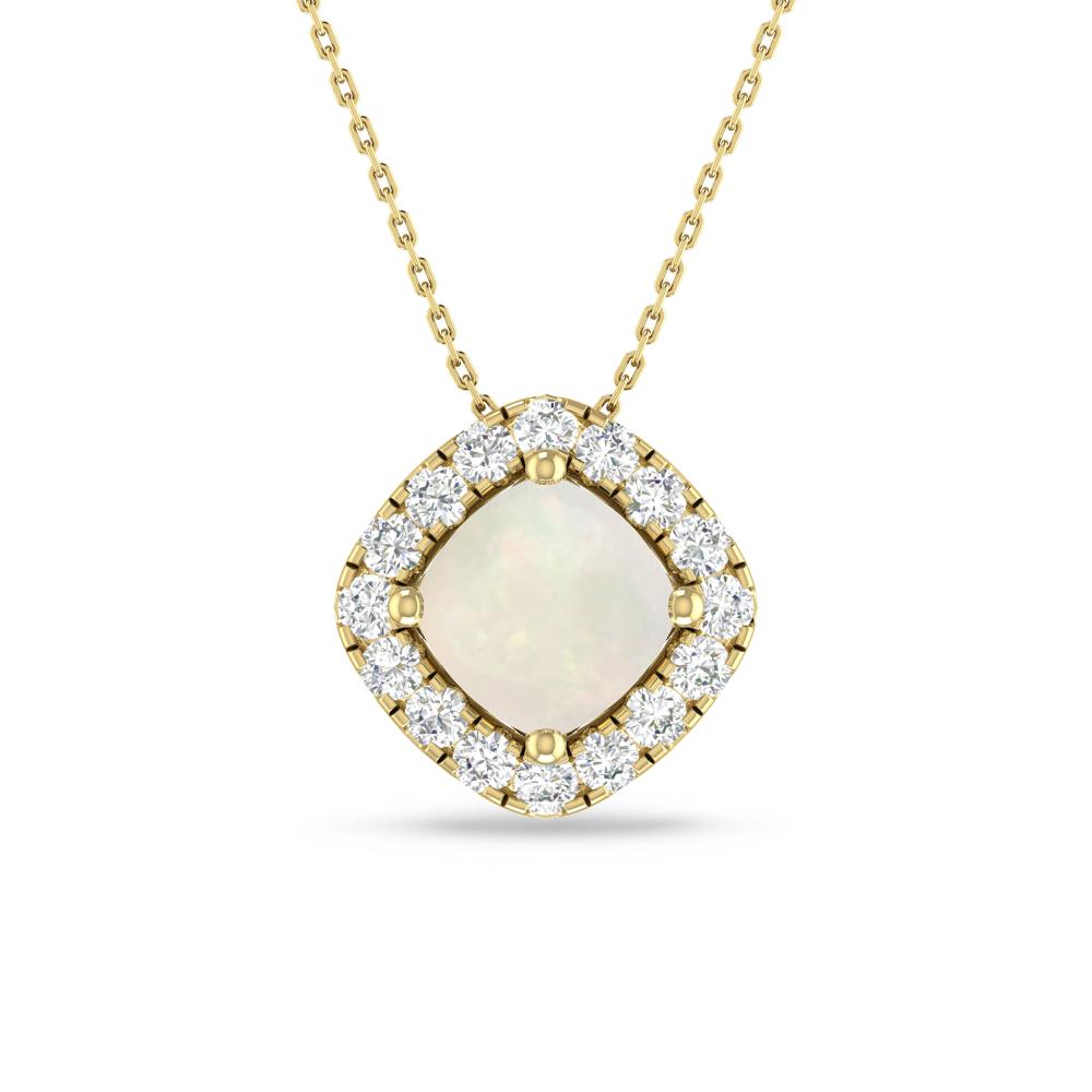 Yellow Gold - Opal