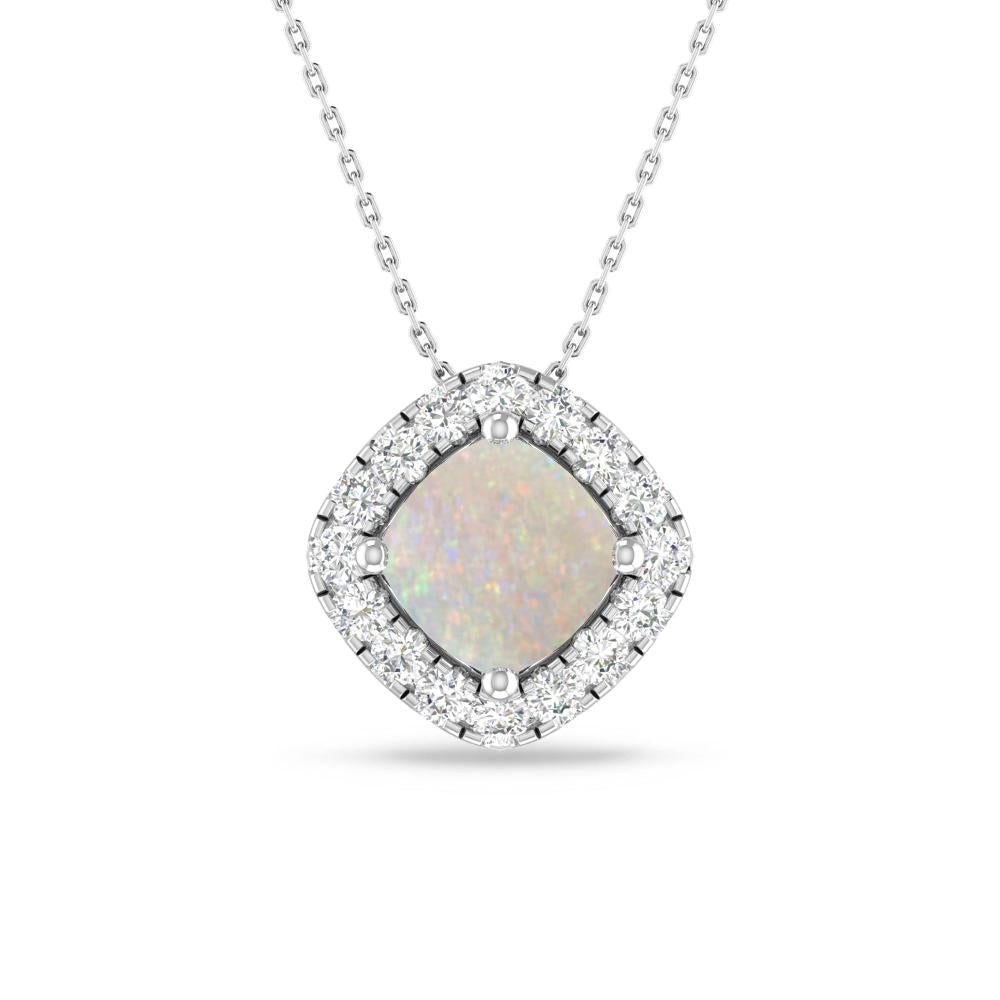White Gold - Opal