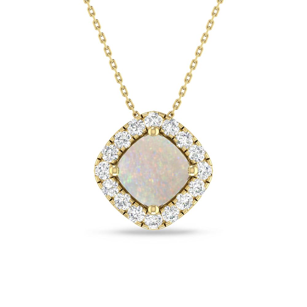 Yellow Gold - Opal