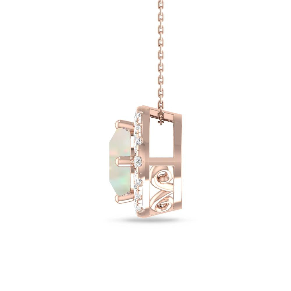 Rose Gold - Opal