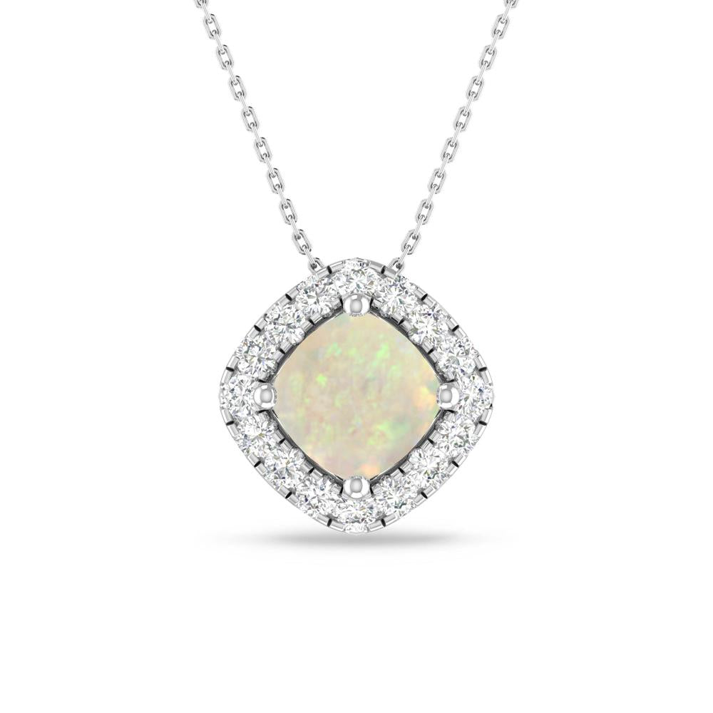 White Gold - Opal
