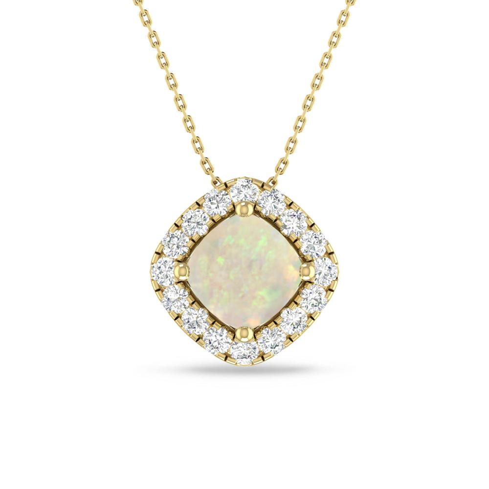 Yellow Gold - Opal