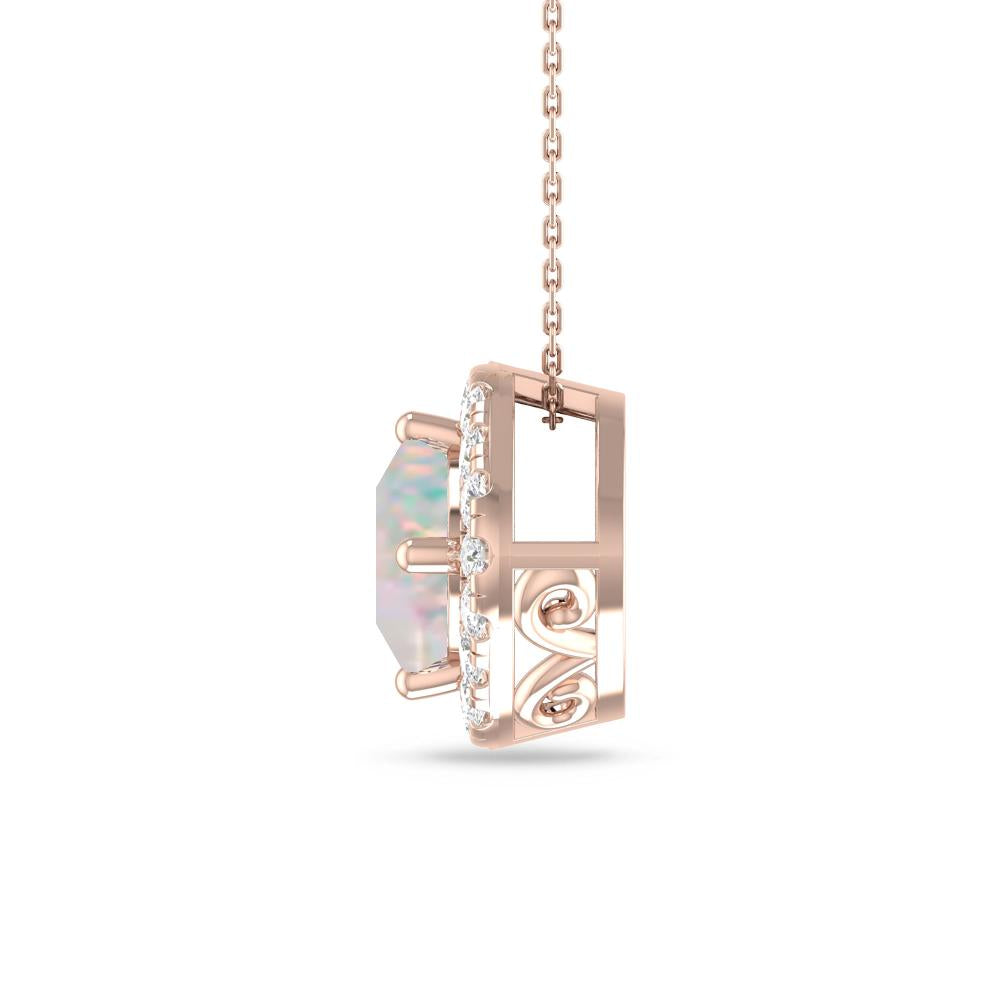 Rose Gold - Opal