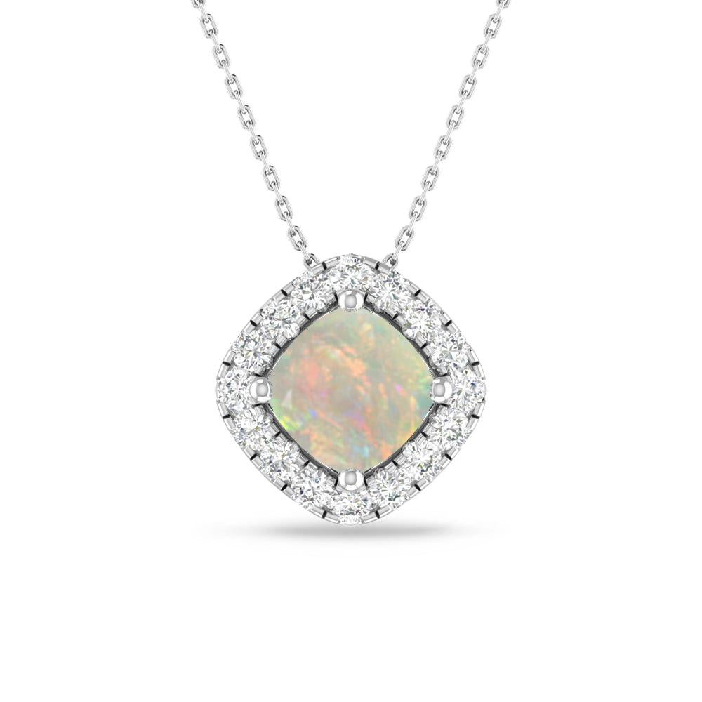 White Gold - Opal