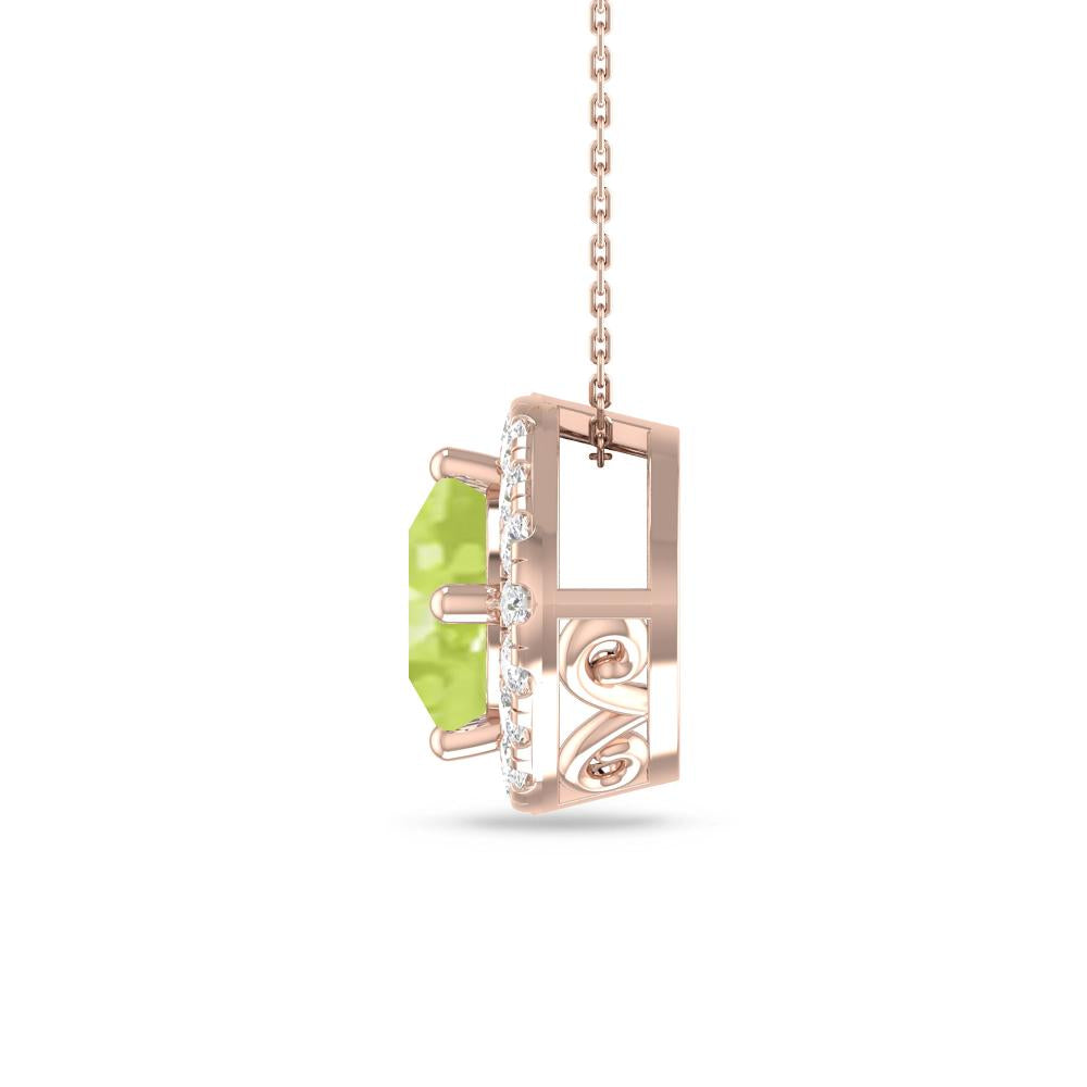 Rose Gold - Peridot