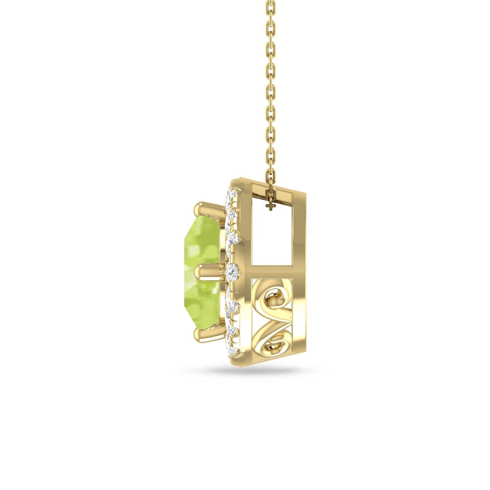 Yellow Gold - Peridot