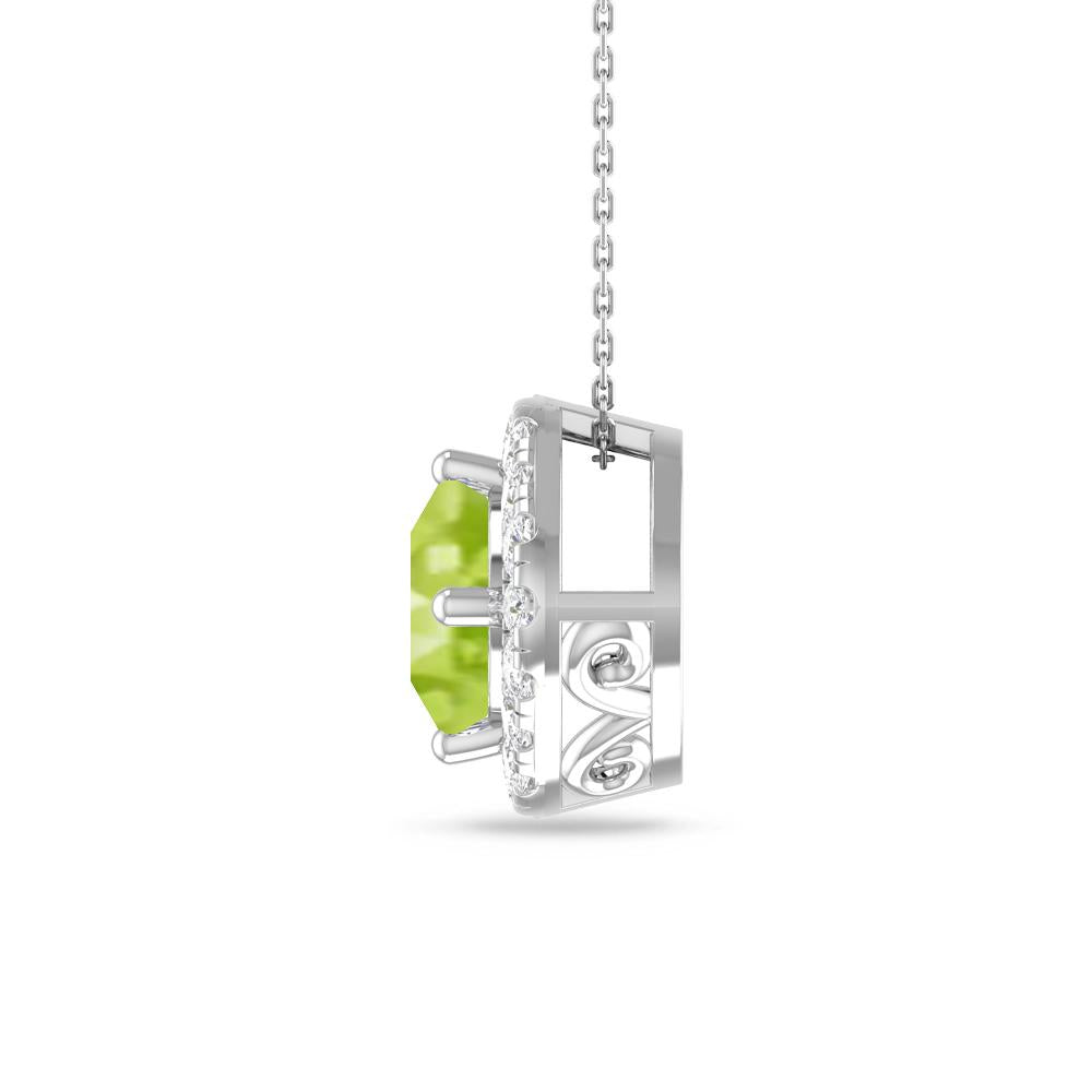 White Gold - Peridot