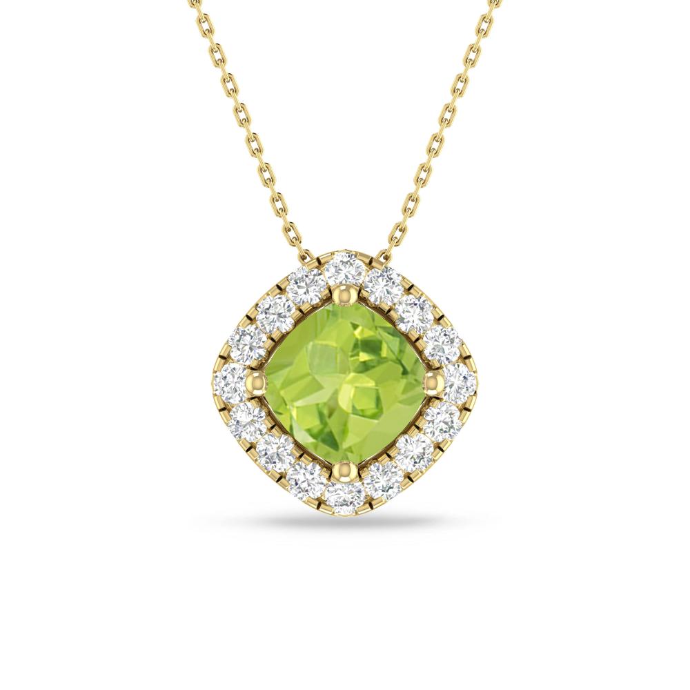 Yellow Gold - Peridot