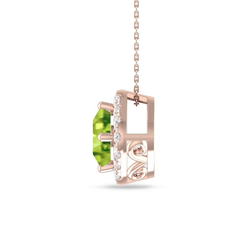 Rose Gold - Peridot