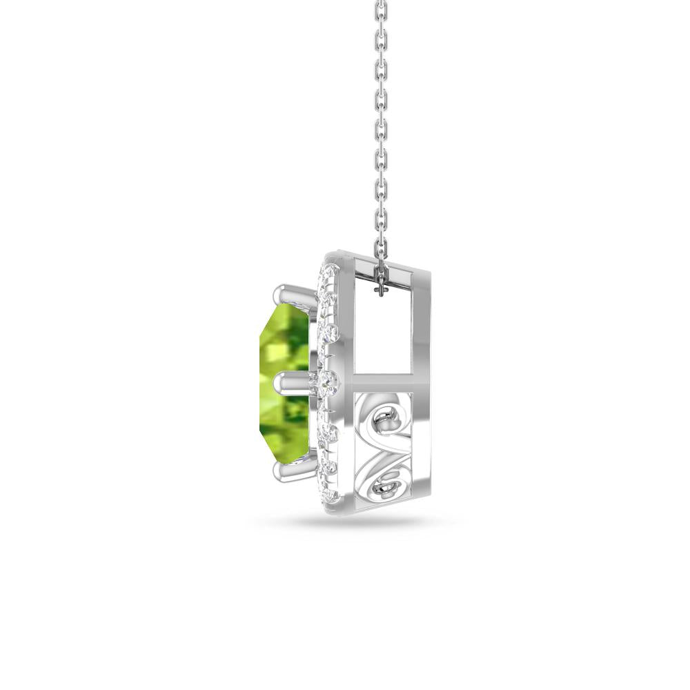 White Gold - Peridot