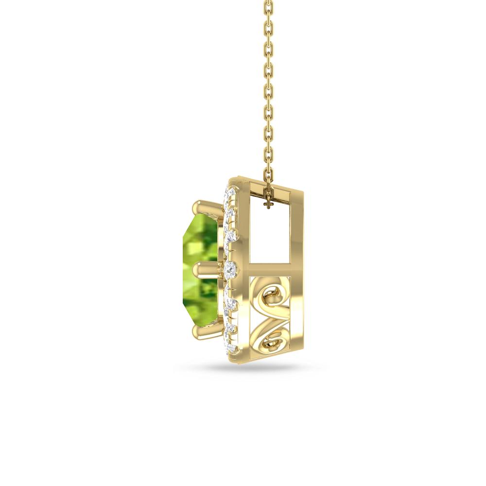 Yellow Gold - Peridot