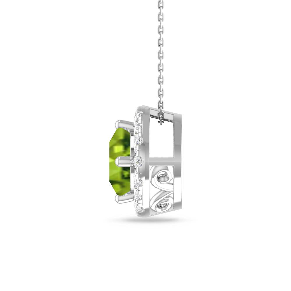 White Gold - Peridot