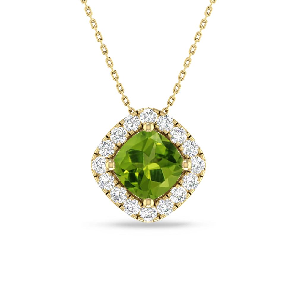 Yellow Gold - Peridot