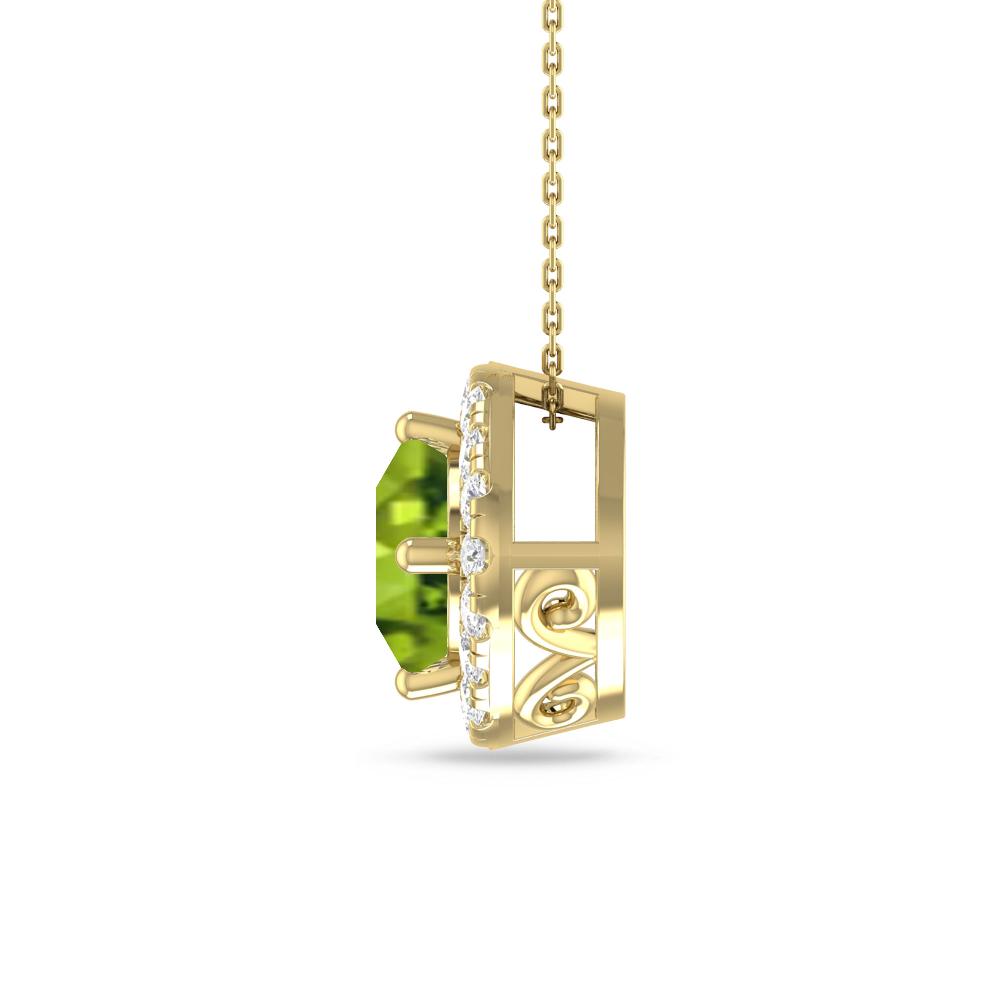 Yellow Gold - Peridot