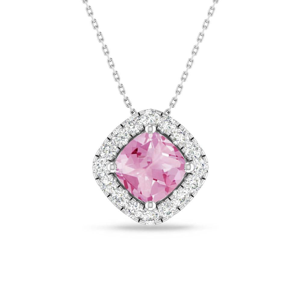 White Gold - Pink Tourmaline