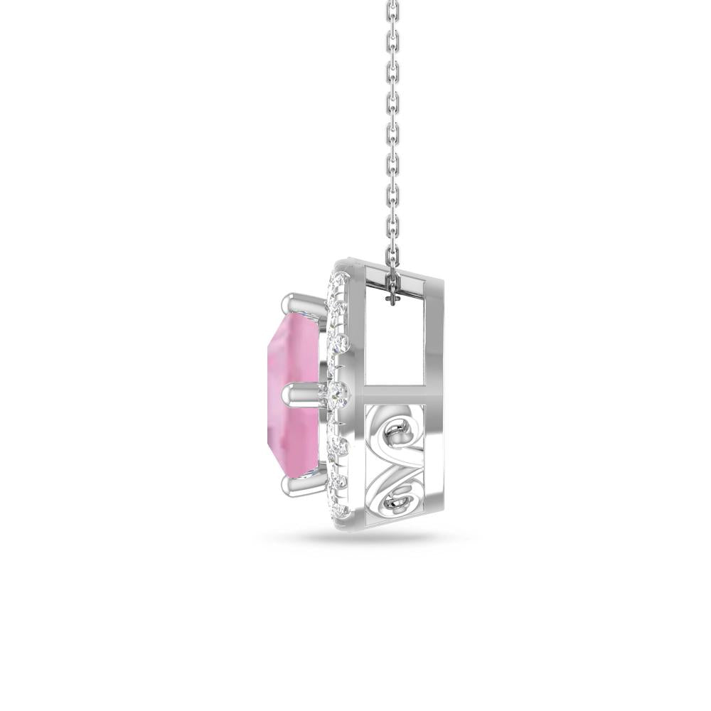 White Gold - Pink Tourmaline