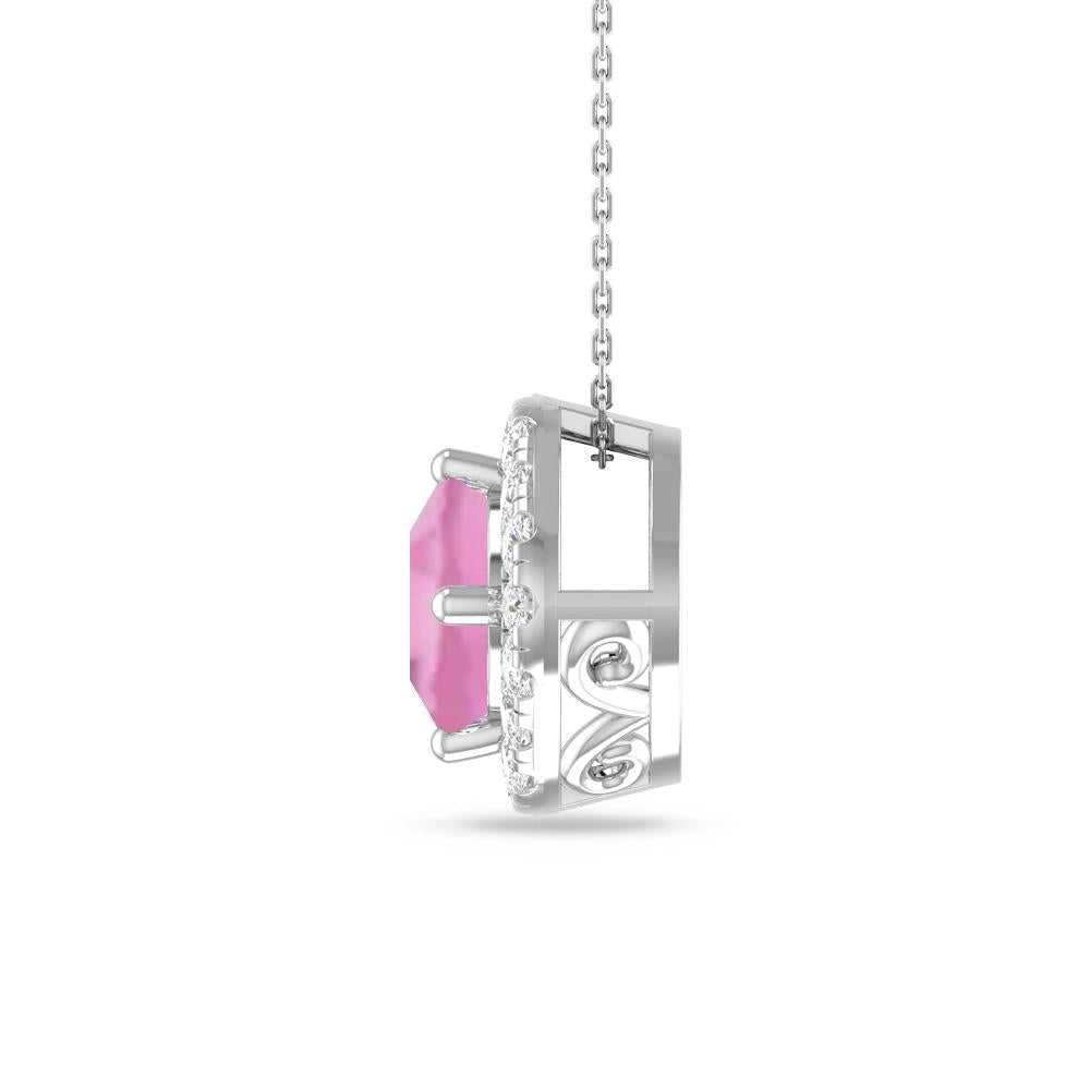 White Gold - Pink Tourmaline