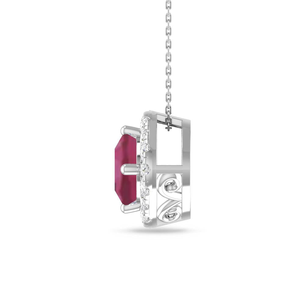 White Gold - Pink Tourmaline