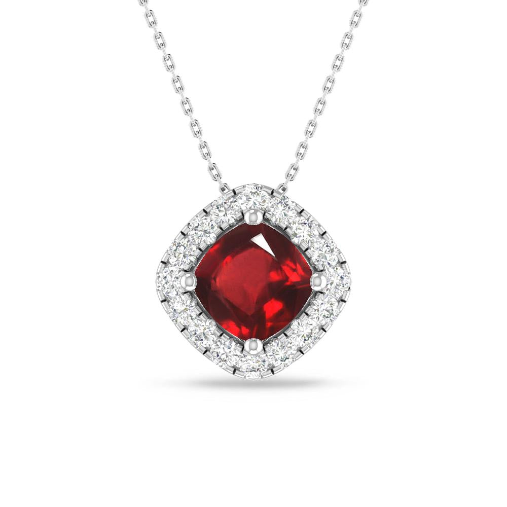 White Gold - Ruby