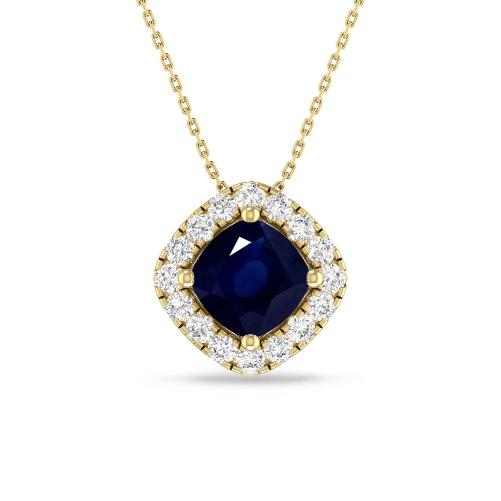 Yellow Gold - Sapphire