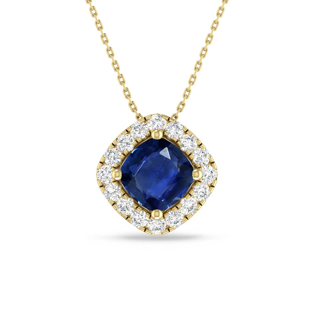 Yellow Gold - Sapphire