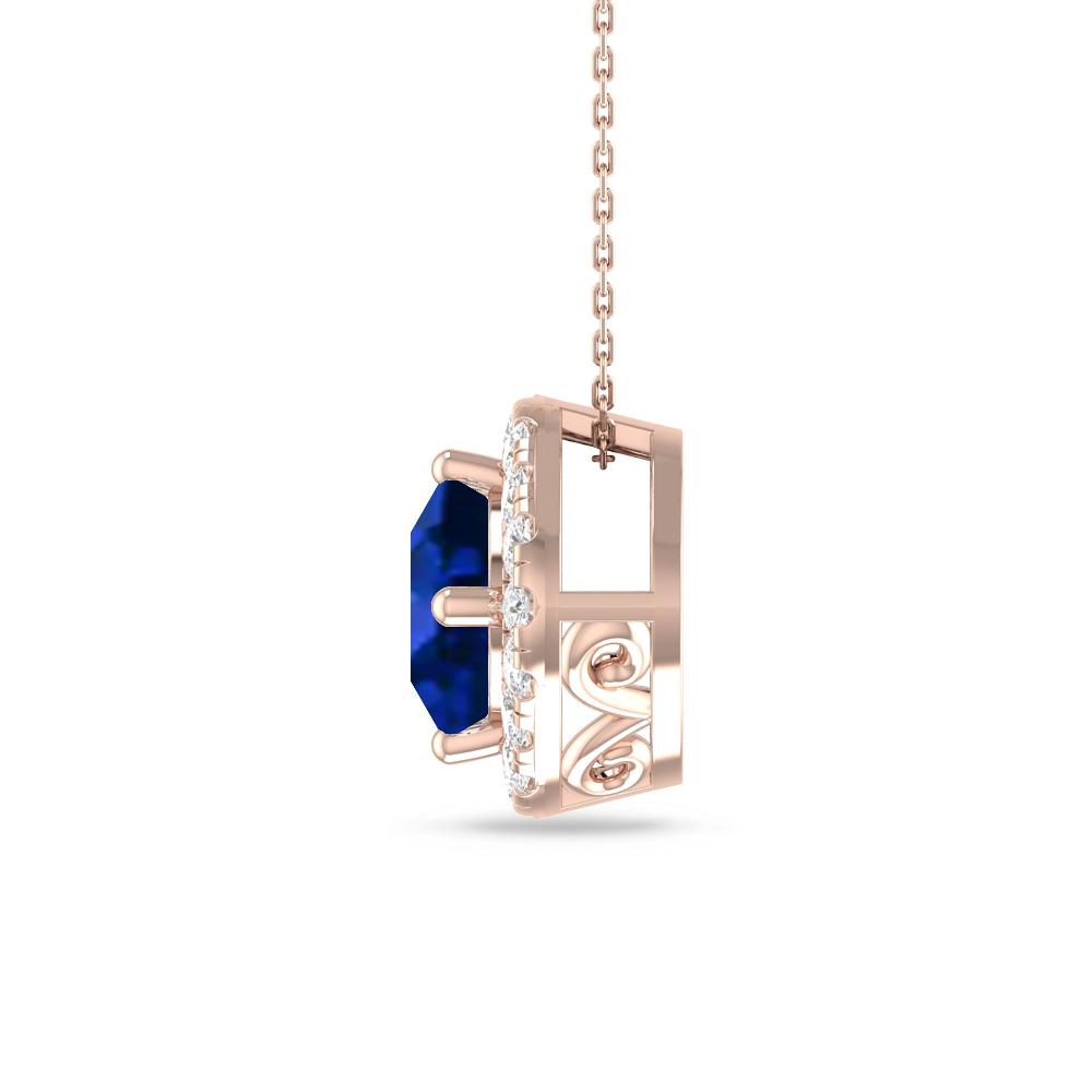 Rose Gold - Sapphire