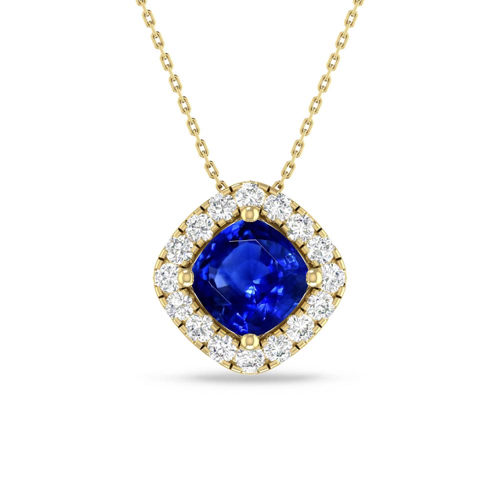Yellow Gold - Sapphire