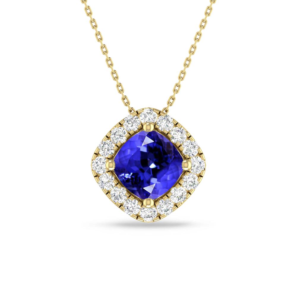 Yellow Gold - Tanzanite