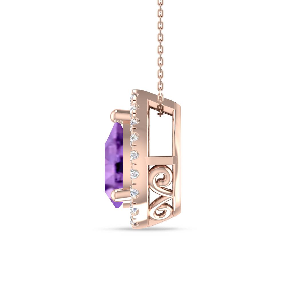 Rose Gold - Amethyst