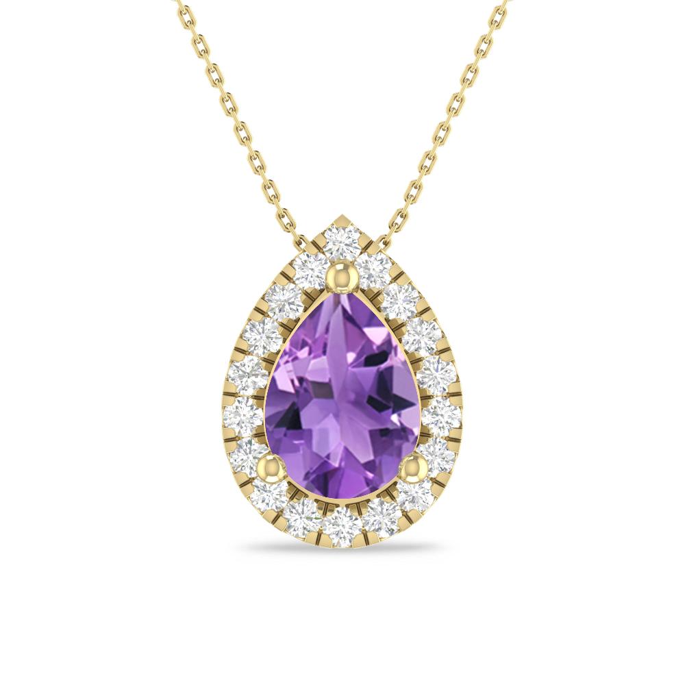 White Gold - Amethyst