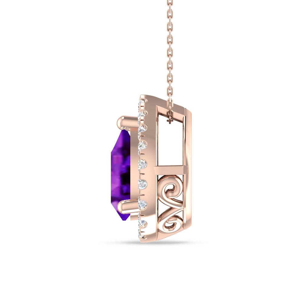 Rose Gold - Amethyst