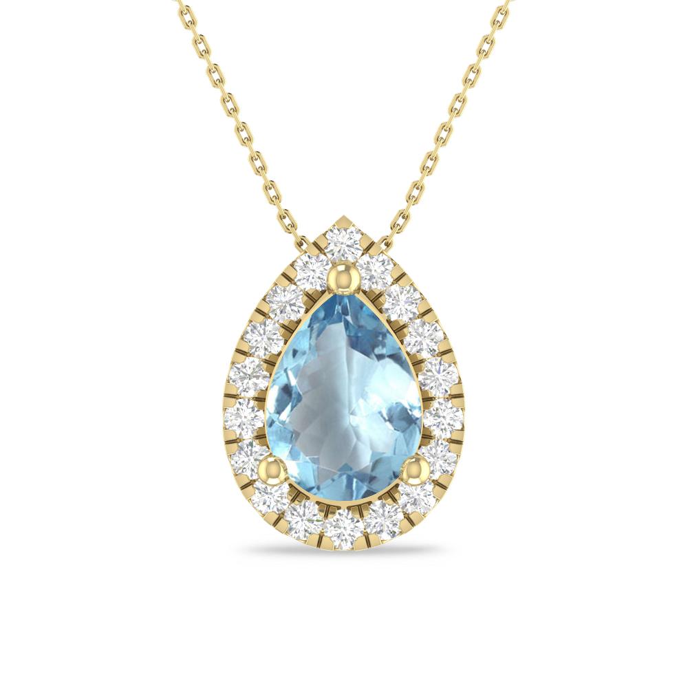 White Gold - Aquamarine