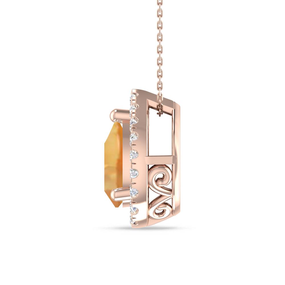 Rose Gold - Citrine