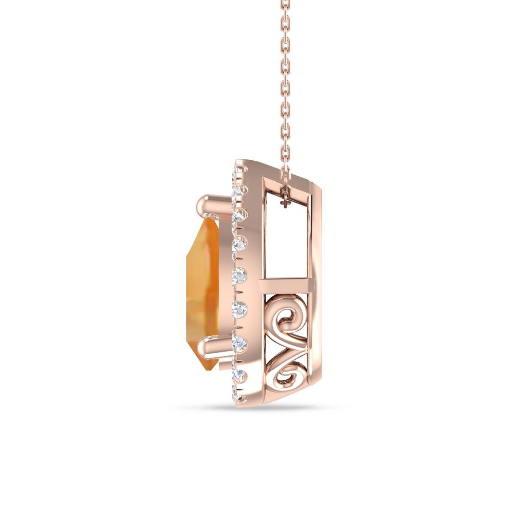 Rose Gold - Citrine