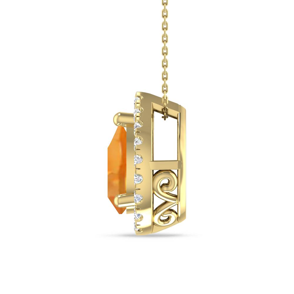 White Gold - Citrine