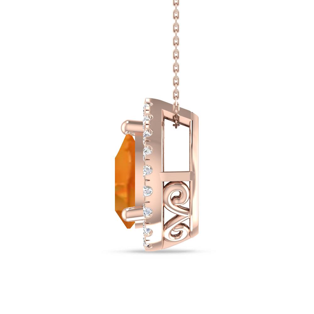 Rose Gold - Citrine