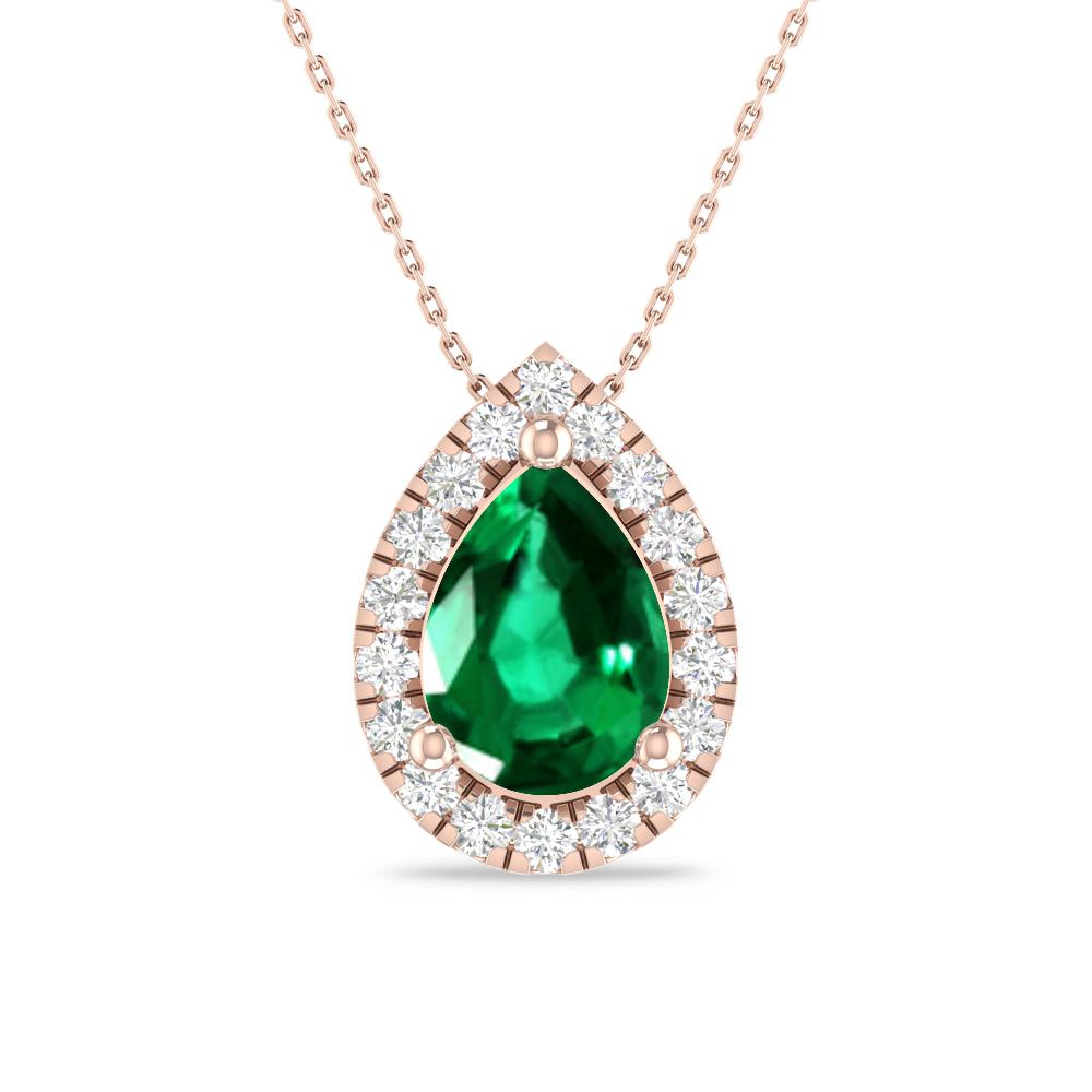 Rose Gold - Emerald
