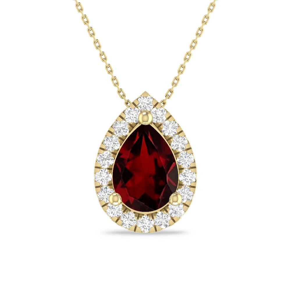 White Gold - Garnet