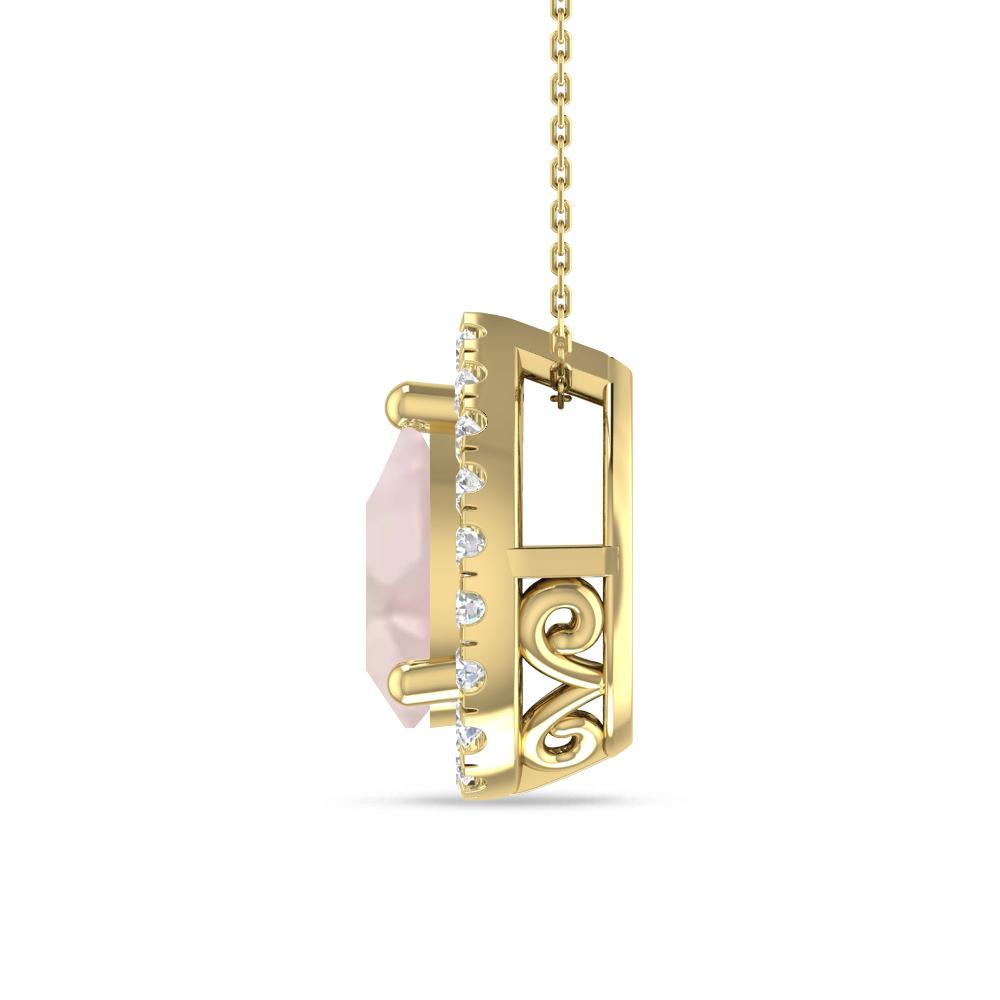 Yellow Gold - Morganite