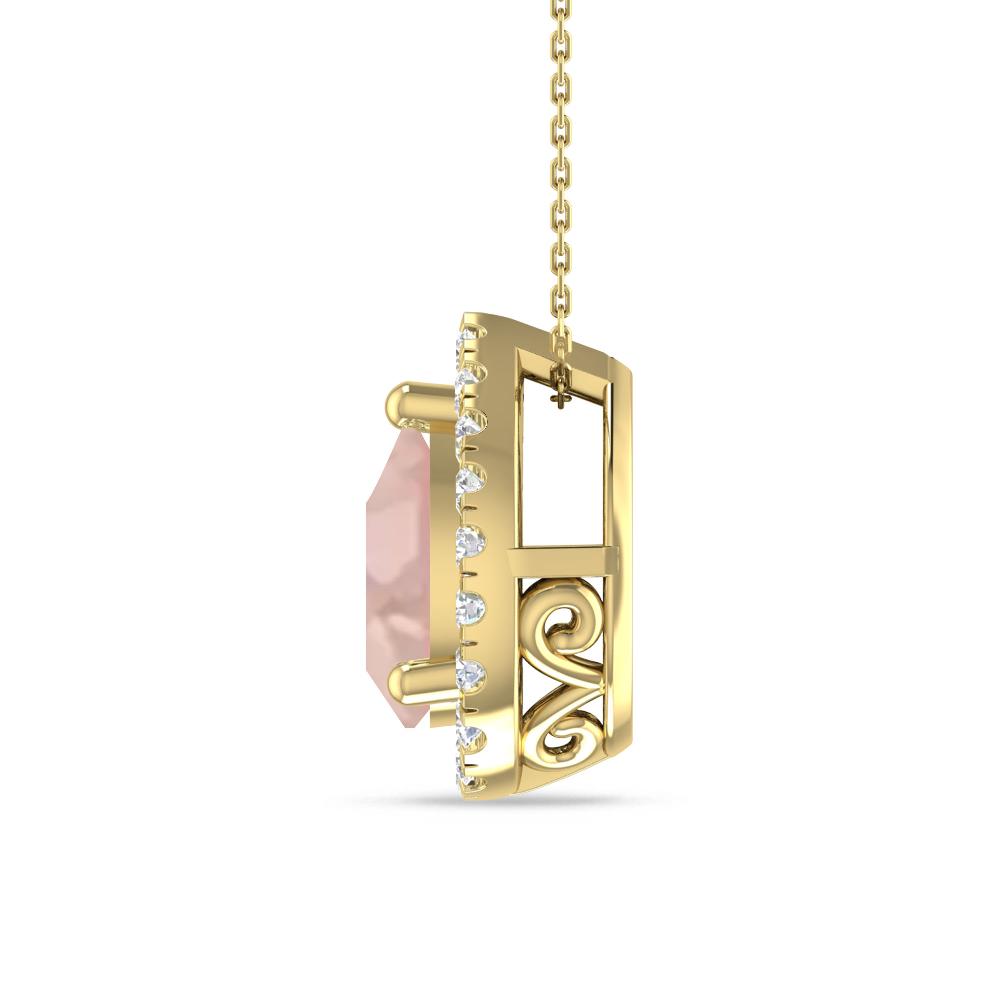Yellow Gold - Morganite