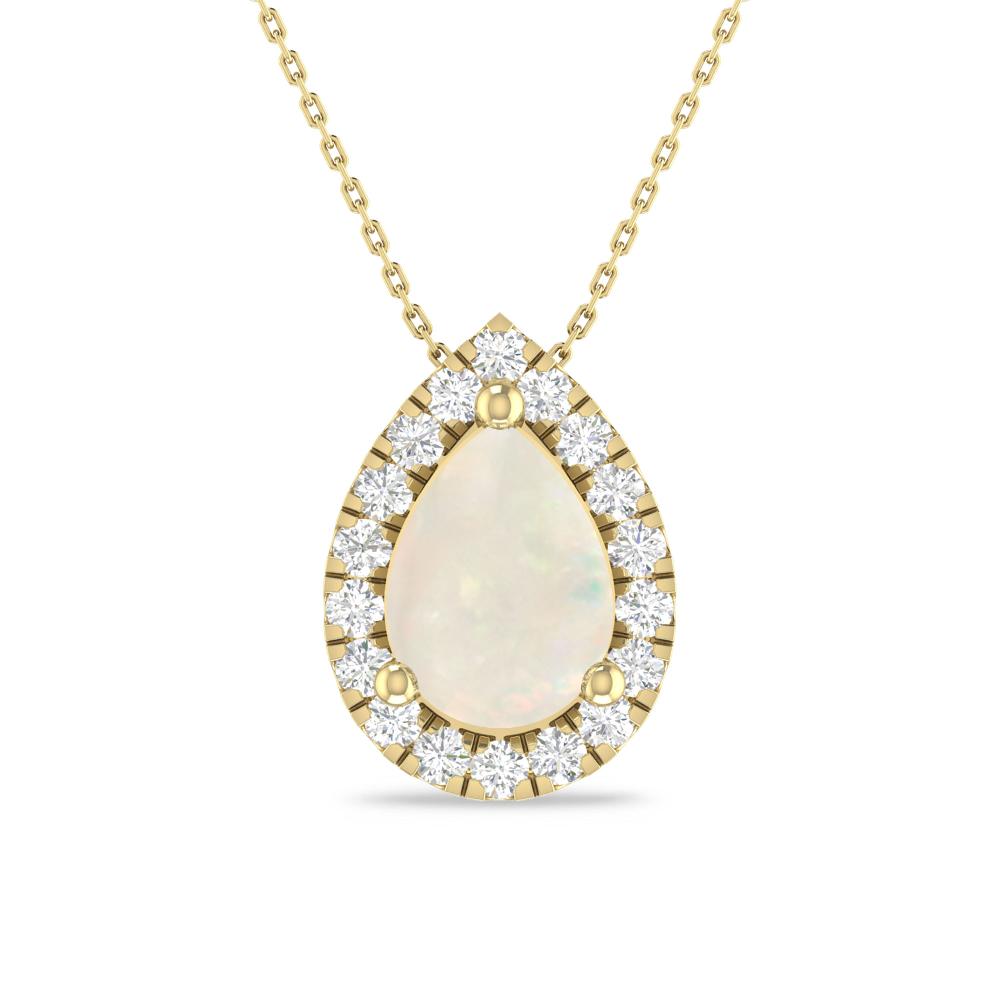 Yellow Gold - Opal