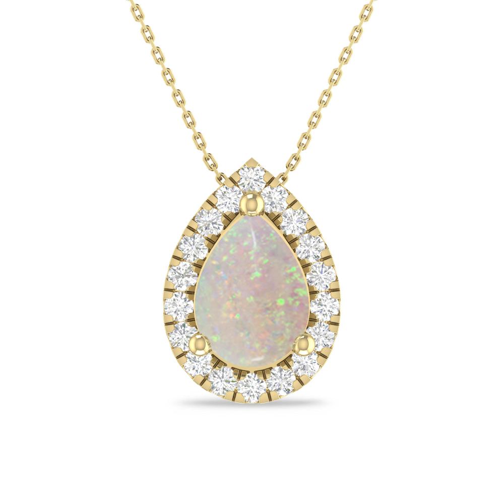 White Gold - Opal