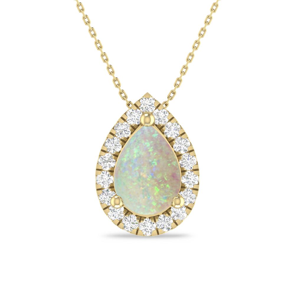 White Gold - Opal