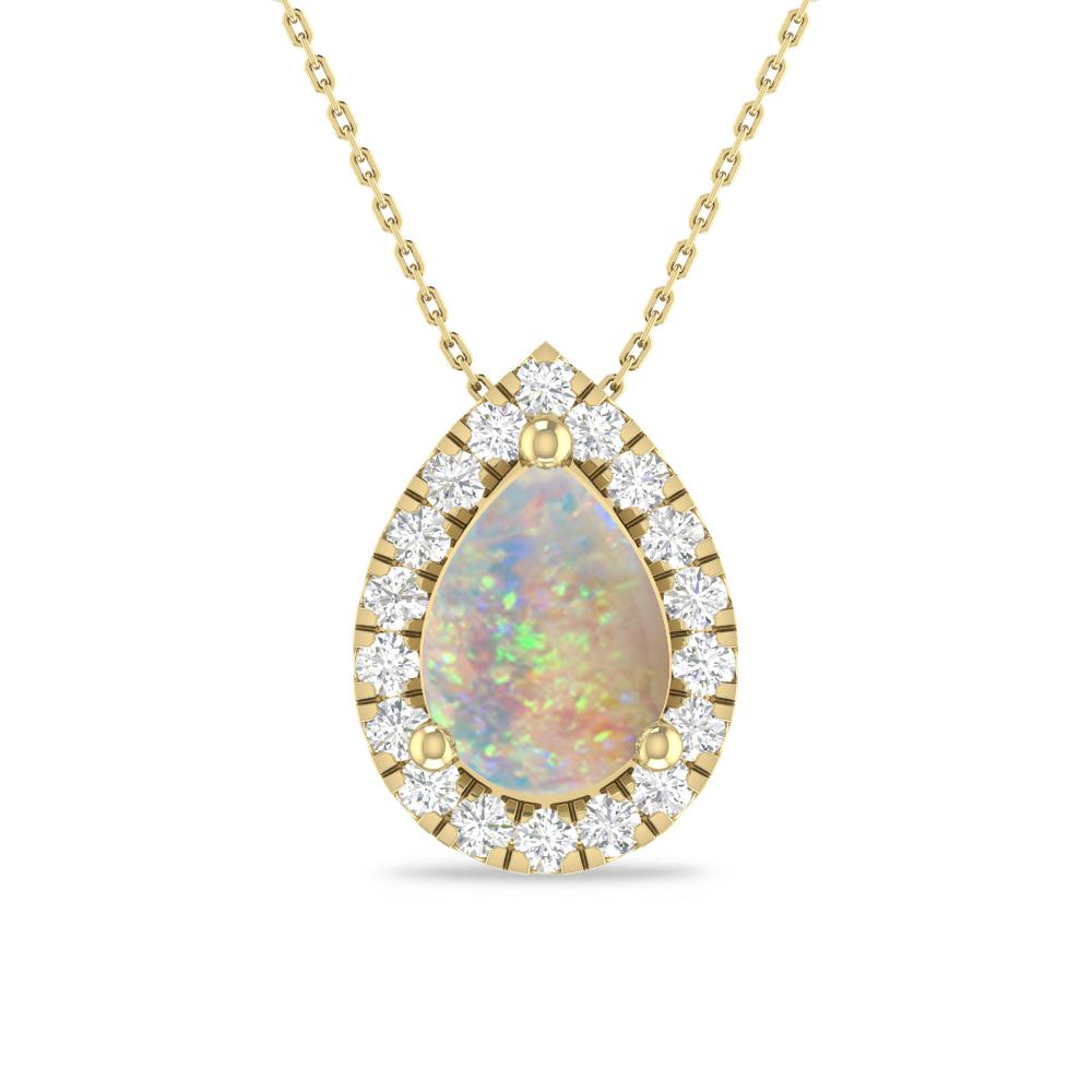White Gold - Opal