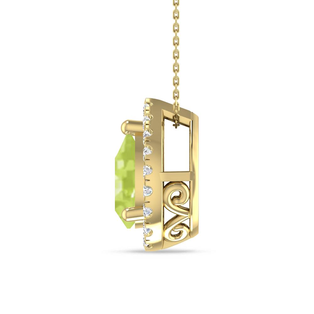 Yellow Gold - Peridot