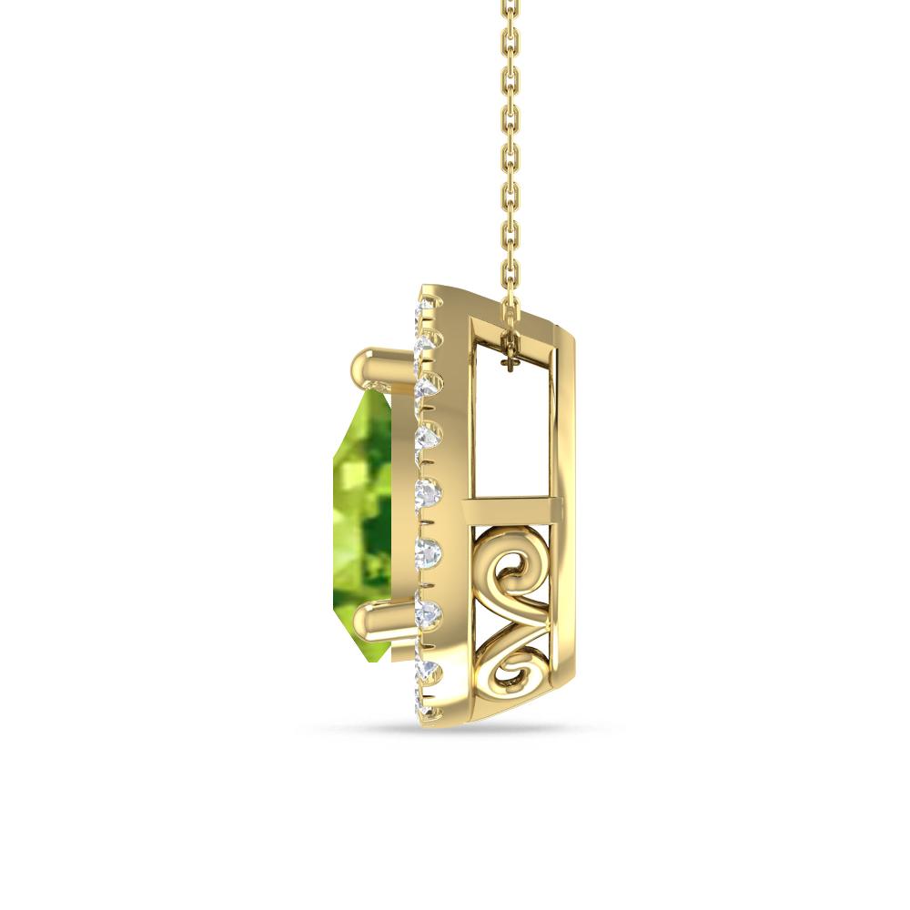 White Gold - Peridot