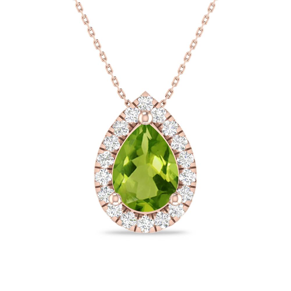 Rose Gold - Peridot